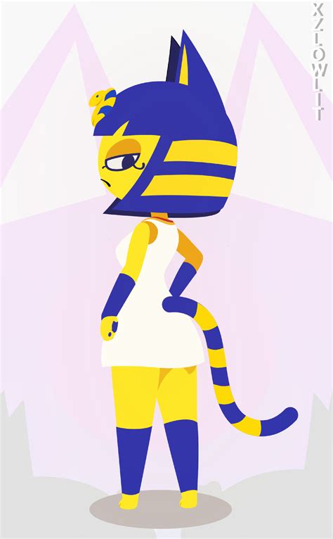 minus8 animal crossing|Ankha (@Z0NE on twitter is the creator) [Animal Crossing]